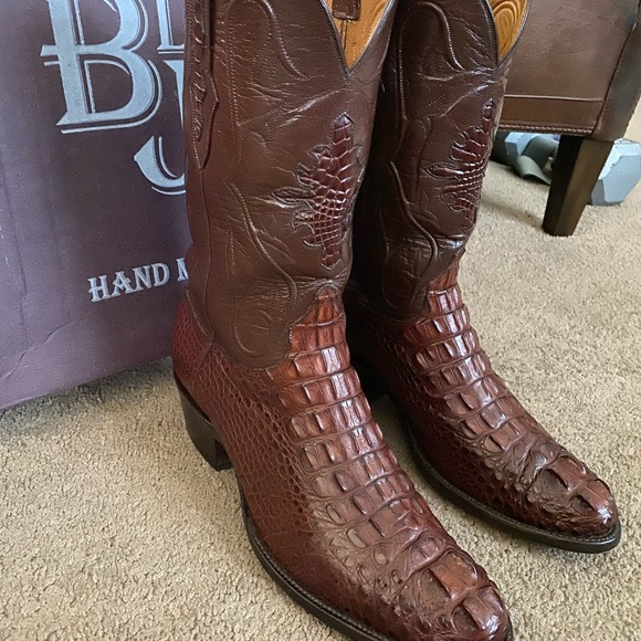 Shoes | Black Jack Alligator Boots 